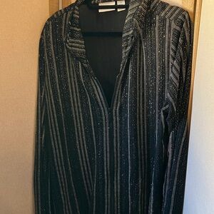 Alfred Dunner Zip Front Evening Jacket 16